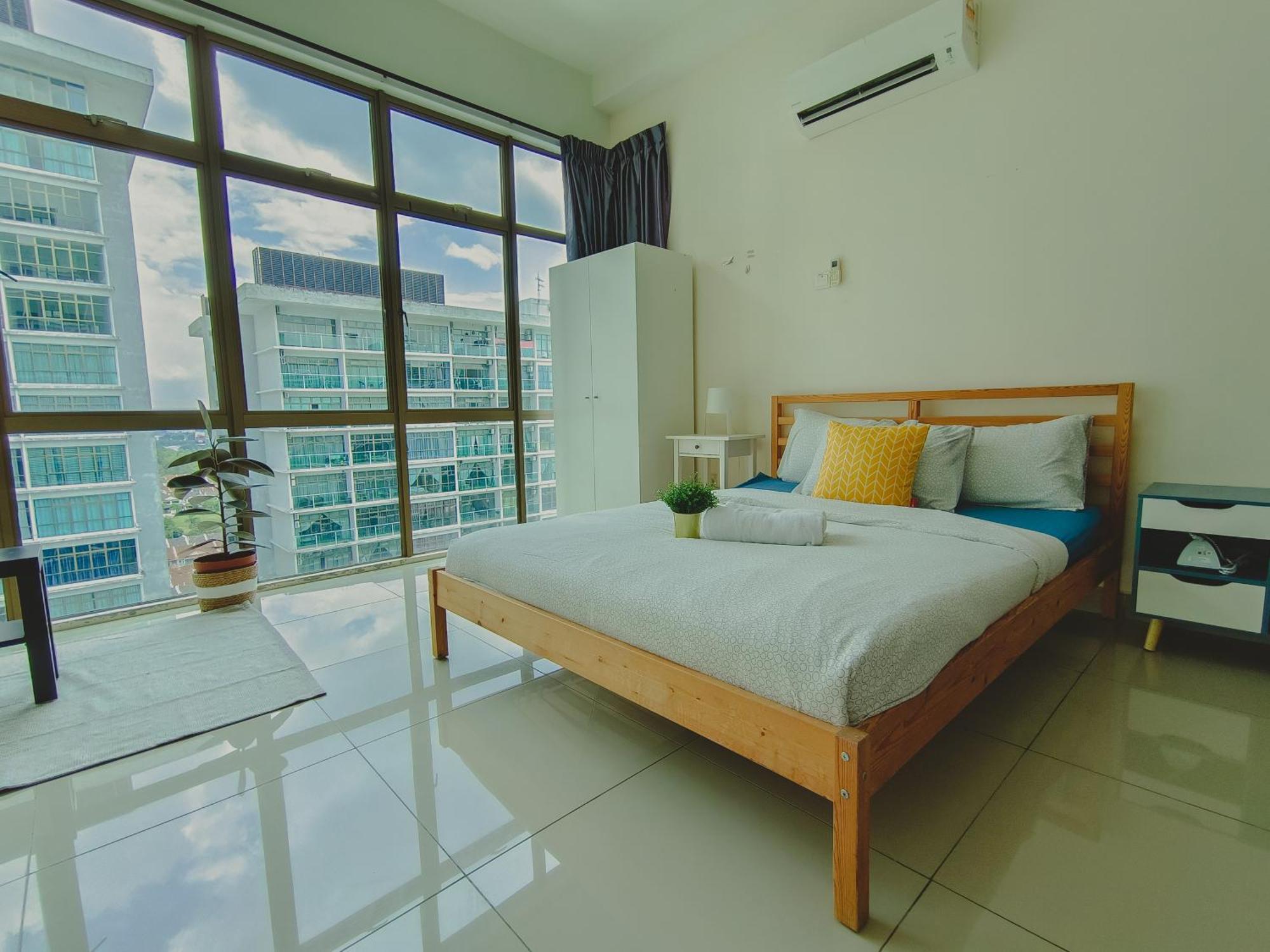 Apartmán Mount Austin Ikea, Aeon 10Mins -Pool View- C115 Johor Bahru Exteriér fotografie